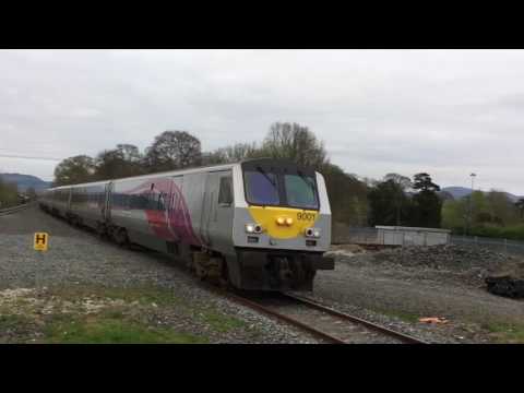Irish Rail Enterprise Trains at Dundalk