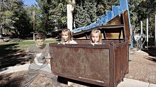 GHOST IN THE GRAVEYARD at a Park!