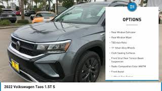 2022 Volkswagen Taos 1.5T S FOR SALE in Bakersfield, CA V2415