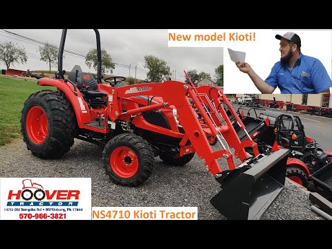 *🚜NEW MODEL Kioti Tractor NS4710  Introduction at Hoover Tractor with Derek