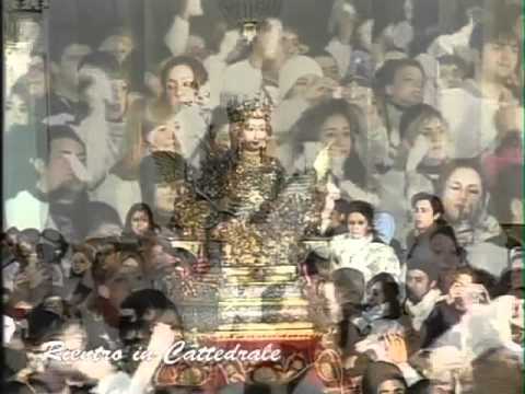 Sant'Agata 2009 - Rientro in cattedrale - Telecolor