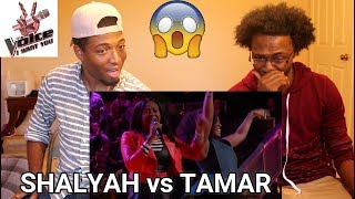 The Voice 2016 Battle - Shalyah Fearing vs. Tamar Davis: &quot;Lady Marmalade&quot; (REACTION)