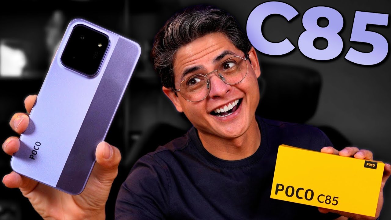 Miniatura da avaliação em vídeo de Smartphone Xiaomi Poco C85 128GB