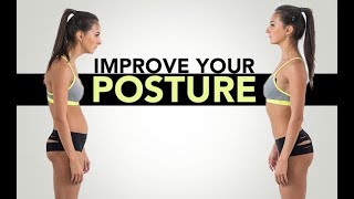 How To IMPROVE YOUR POSTURE | Fix Rounded Shoulders | 5 Best Exercises!!