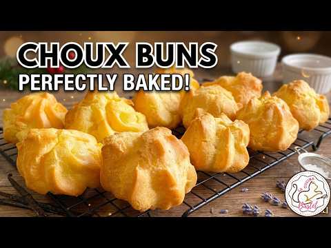 PERFECT PÂTE À CHOUX FOR PROFITEROLES, ECLAIRS, AND MORE! ✨😋