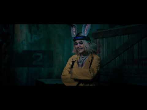 Borderlands trailer moment: chaotic firefight with bandits and neon muzzle flashes