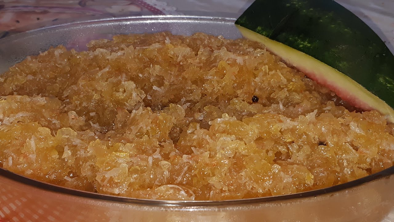 DOCE DE CASCA DA MELANCIA DA VOVÓ