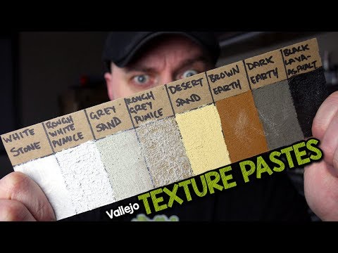👍👎Vallejo Earth & Ground Texture Paste TEST & REVIEW