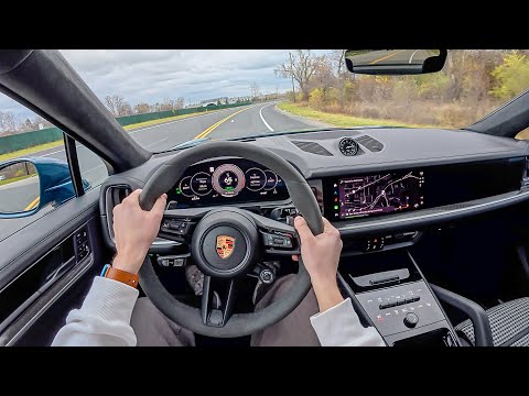 2024 Porsche Cayenne Turbo E-Hybrid Coupe - POV Test Drive (Binaural Audio)