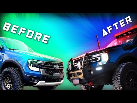 Complete Workshop Transformation - Fully Kitted Next Gen Ford Ranger