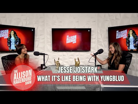 JESSE JO STARK - What It's Like Being With YUNGBLUD - The Allison Hagendorf Show