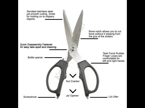 Kershaw Task Master Shears 1120 1121 - Kershaw-Knives.net