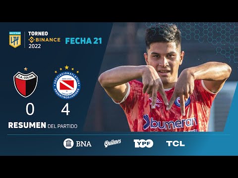 #TorneoBinance | Fecha 21 | resumen de Colón - Argentinos