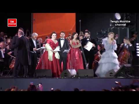 Cultural program of the FIFA World Cup 2018 in Russia. Russian song  "Kalinka".