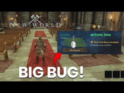 Don't Make This New World 700GS Crafting Mistake With Jewellery! (Big Bug Guide)