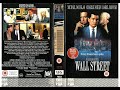 Original VHS Opening Closing Wall Street 1989 UK Rental Tape