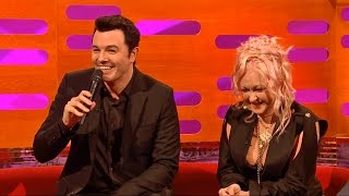 Seth MacFarlane as Stewie and Peter Griffin sings Cyndi Lauper - The Graham Norton Show