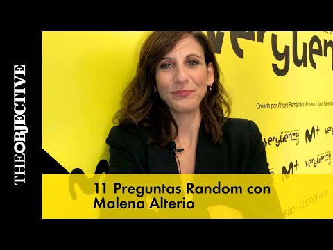 11 Preguntas Random con Malena Alterio