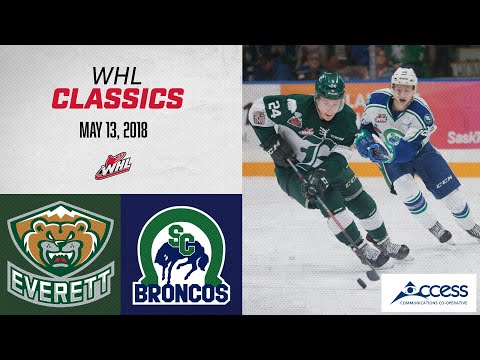 WHL Classics || 2017-18 || Everett Silvertips at Swift Current Broncos