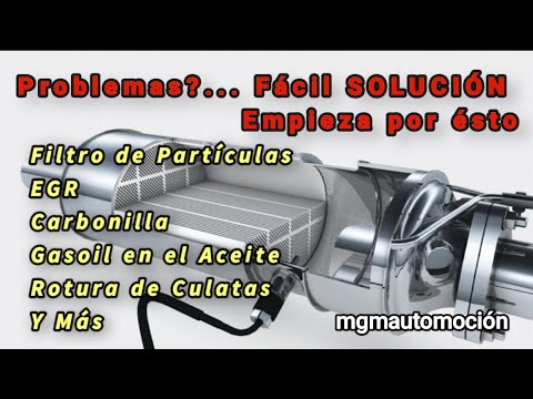 Problemas con los DPF o Filtro de Partículas - EGR - Carbonilla - Culata - Refrigeración   SOLUCIÓN😉