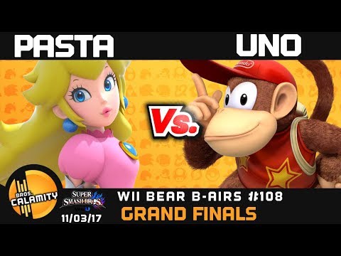 WBB #108 | [W] Blazing Pasta (Peach) vs [L] Uno (Diddy Kong) - Grand Finals - Smash 4 Singles