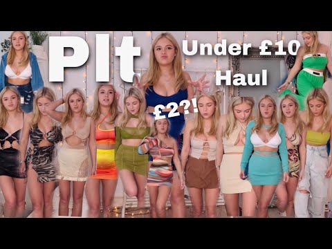 Pretty little thing haul | everything under £10!!