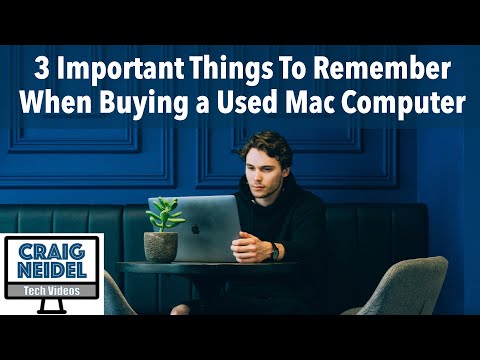 Most Important Things To Remember When Buying A Used Apple Mac Computer