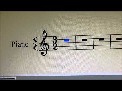 Leçon de piano n°2 : Rythme et écriture rythmique