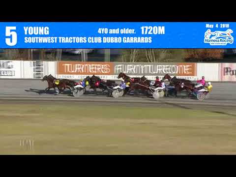 YOUNG - 04/05/2018 - Race 5 - SOUTHWEST TRACTORS CLUB DUBBO GARRARDS GOLDEN GIG HEAT 3