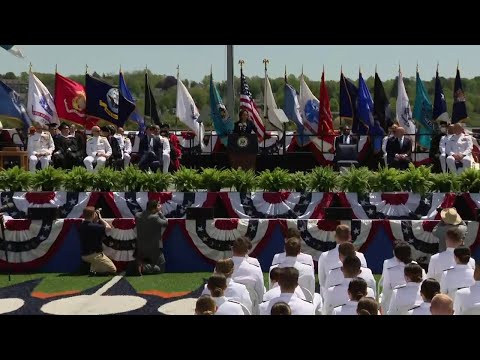 CT U. S. Vice President Kamala Harris & U. S. Coast Guard Graduation
