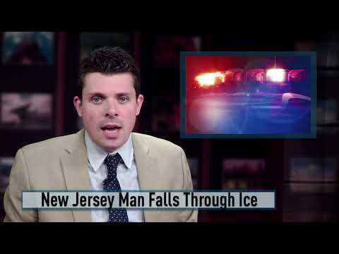 Man Falls Through Ice