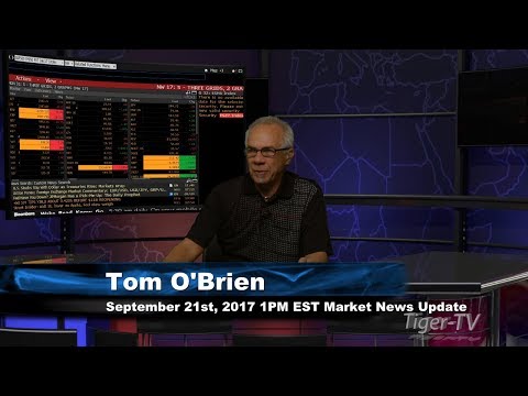 September 21st 1PM EST Market Update with Tom O'Brien on TFNN