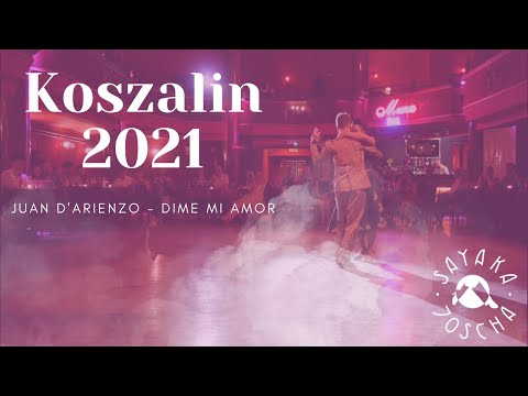 Sayaka Higuchi y Joscha Engel in Koszalin 2021 tango improvisation "Dime mi Amor - Juan D'arienzo"