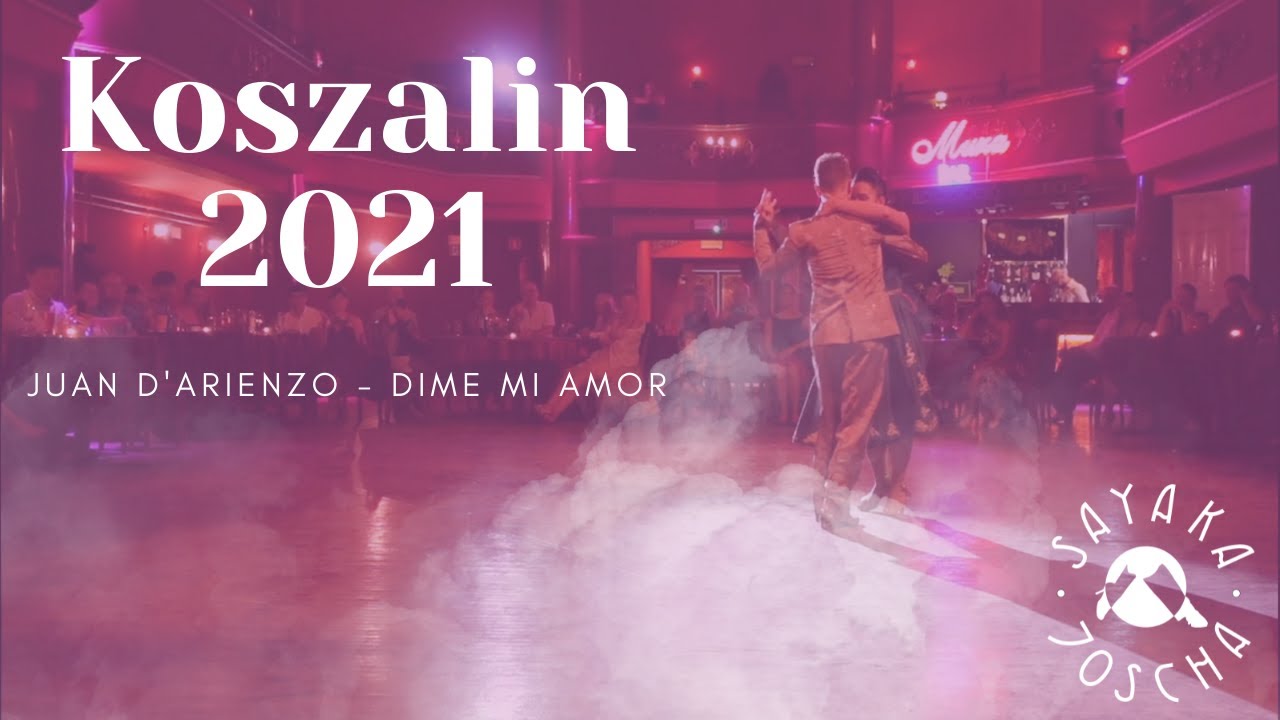 Sayaka Higuchi y Joscha Engel in Koszalin 2021 tango improvisation "Dime mi Amor - Juan D'arienzo"
