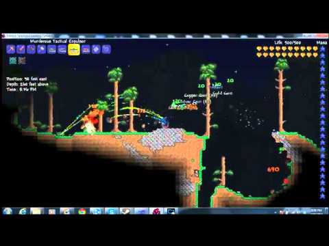 A comparison of the Frost and Pumpkin Moons using an Overpowered weapon