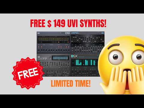 FREE UVI Digital Synsations Vol. 1 ($149 Value) w/ Any AudioDeluxe Purchase (Feb Deal!)