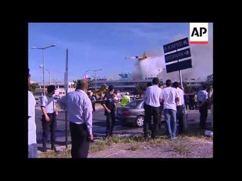 Huge fire breaks out at Istanbul airport, witnesses and reax from officials