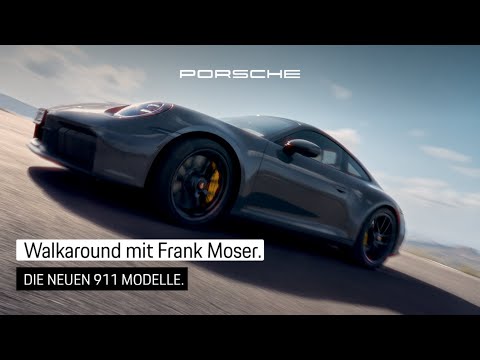 Die neuen 911 Modelle. Frank Moser stellt vor.