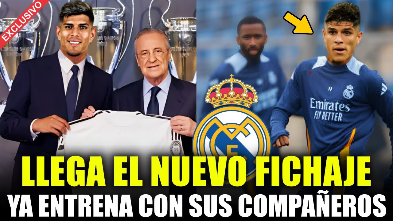 ¡ES OFICIAL! ¡NUEVO FICHAJE! ¡BIENVENIDO! ¡NOTICIAS DEL REAL MADRID HOY!