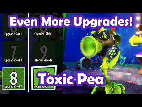 EVEN MORE Upgrades: Toxic Pea - Loads of Variants PvZ Gw2 Mod