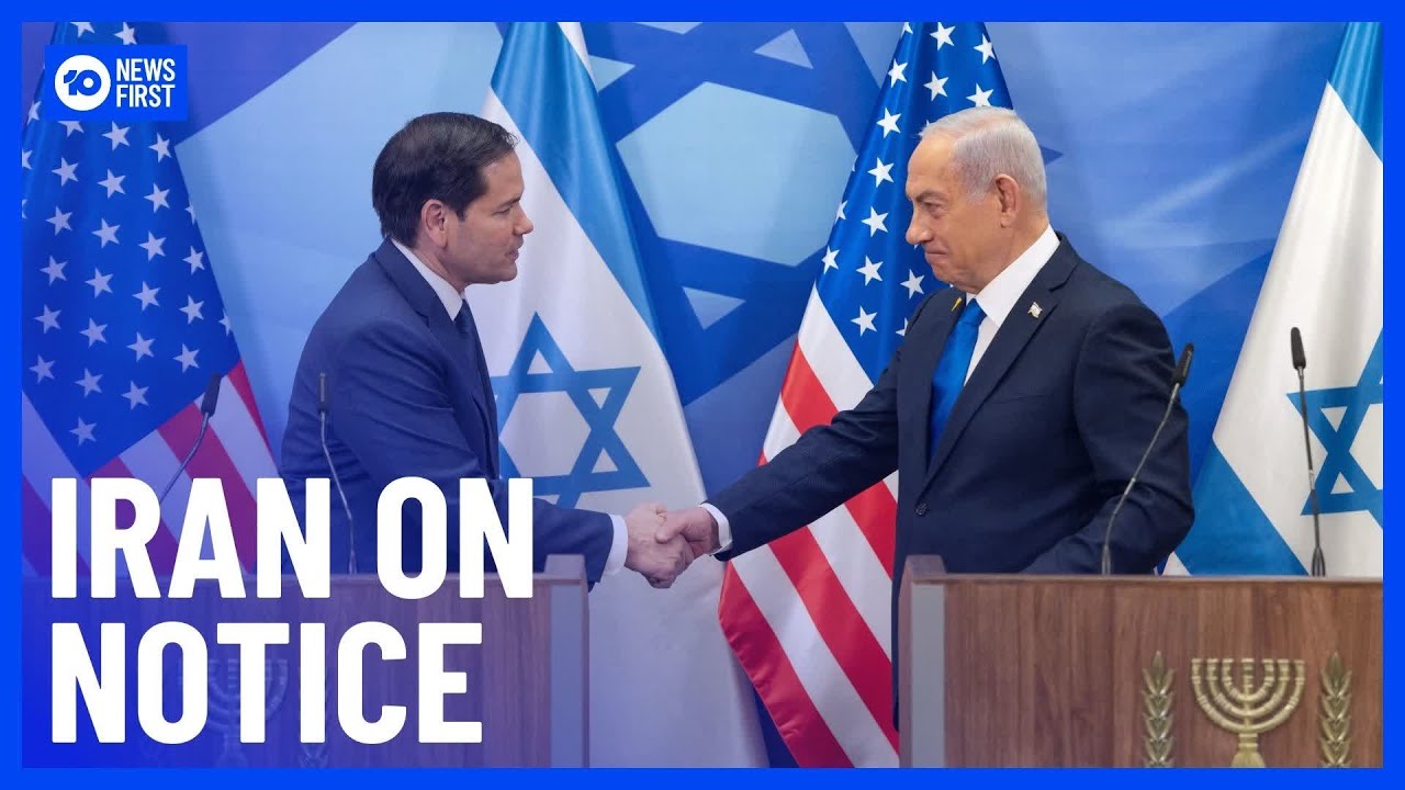 Netanyahu Promises To "Finish The Job" On Iran With US Support | 10 News First