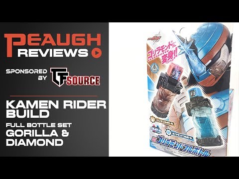 Video Review: Kamen Rider Build GORILLAMOND Full Bottle Set
