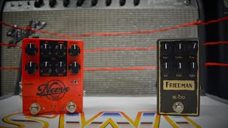 Video thumbnail for Tsakalis AudioWorks Nerve MKII vs Friedman BE OD | Live on SWL! by kagmakismusic