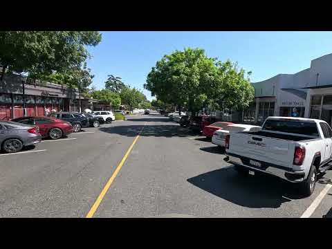 A drive through the Claremont Village during the craft beer walk on June 22, 2024. Claremont Ca