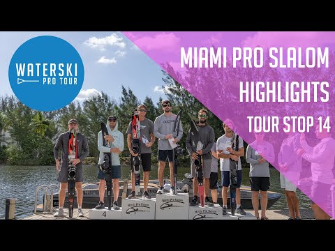 2024 Miami Pro Slalom: Final Highlights - Waterski Pro Tour Stop 14