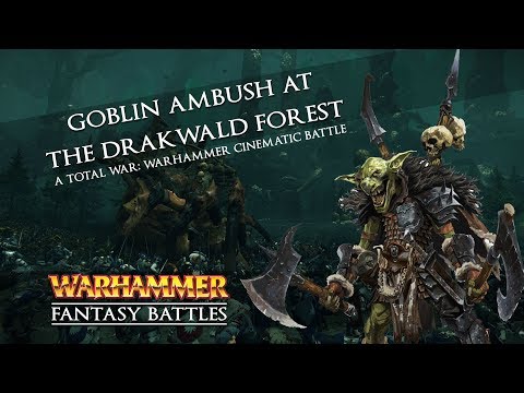 Goblin Ambush Battle at The Drakwald Forest - A Total War: Warhammer Cinematic Battle