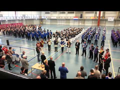 Jachthoorn & Trompetterkorps Edelweiss - KNFM Concours 2013 Prijsuitreiking