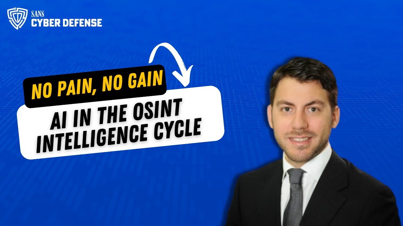 No Pain No Gain: AI in the OSINT Intelligence Cycle