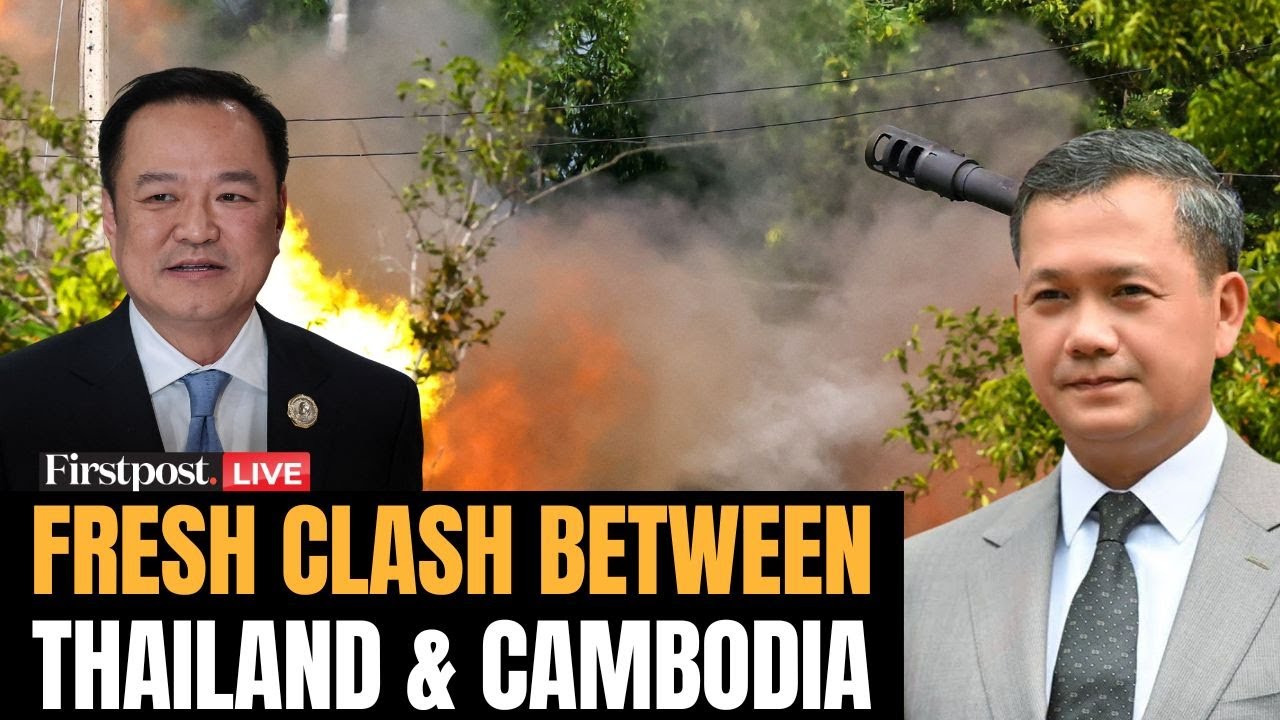 LIVE: Thailand Launches Airstrike on Cambodia as Trump Brokered Ceasefire Fails