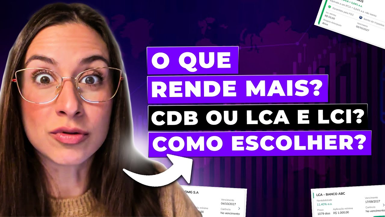 O que rende mais? CDB, LCI ou LCA? Como calcular e comparar rentabilidade de forma fácil e rápida